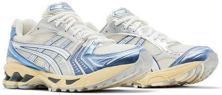 Asics Gel Kayano Cream Metallic Blue